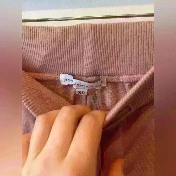 Young Fabulous & Broke Pink Ombré  Joggers - Picture 3 of 6